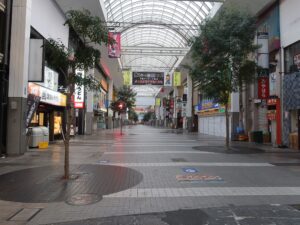 熊本 繁華街 下通アーケード アーケード内