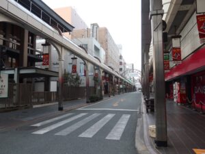熊本 繁華街 駕町通り