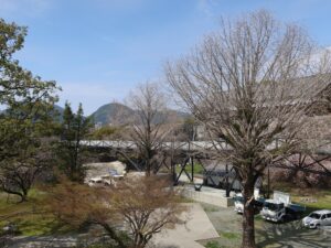 熊本城 観覧者用通路