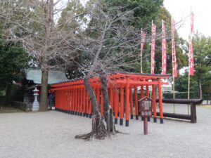水前寺成趣園 水前寺公園 稲荷神社