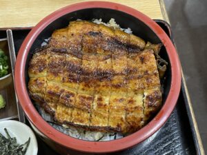 鰻のひつまぶし お食事処ゆうふんにて