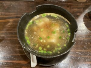 湯豆腐 焼き鳥屋 鳥蔵にて