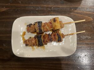 焼き鳥 ねぎま 焼き鳥屋 鳥蔵にて