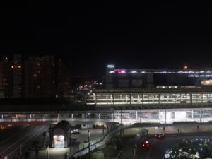 東葉高速鉄道 八千代緑が丘駅とイオンモール アパホテル 千葉八千代緑が丘から撮影