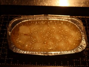 にんにくのオイル焼き 焼けたところ ザ・グランドスパ南大門にて