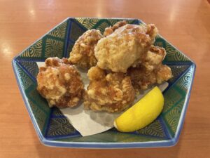 鶏の唐揚げ 浅草ROX まつり湯にて