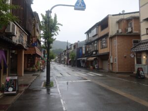 城崎温泉 温泉街 駅前通り