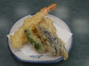 天ぷら盛り合わせ 四季の湯温泉 ヘリテイジリゾートにて