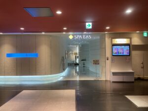 横浜天然温泉 SPA EAS 玄関