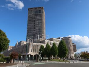 JR左沢線 山形駅 西口 霞城セントラル 山形駅西口ワシントンホテル