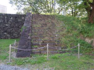 山形 霞城公園 山形城跡 雁木 二ノ丸大手門
