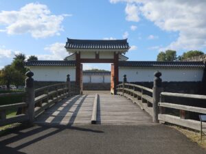 山形 霞城公園 山形城跡 本丸一文字門