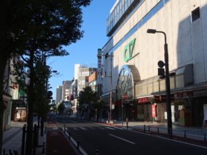 山形の繁華街 七日町周辺 az七日町には藤崎山形店が入居しています