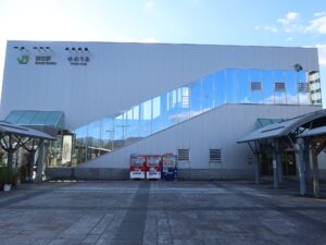 JR奥羽本線 新庄駅 東口 駅舎