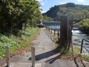 山形 肘折温泉 源泉公園 入口