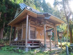 山形 肘折温泉 薬師神社 本殿