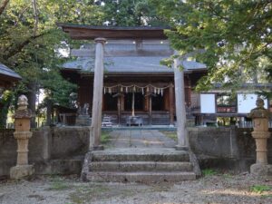 新庄城址 最上公園 新庄護國神社 鳥居と本殿