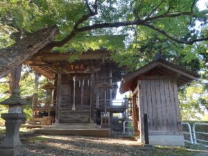 新庄城址 最上公園 天満神社 拝殿本殿
