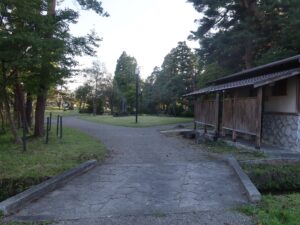 新庄城址 最上公園 裏御門跡