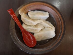水餃子 ザ・グランドスパ南大門にて