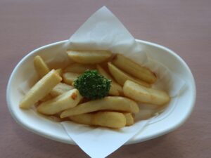 ポテトフライ 太平洋健康センター 勿来温泉 関の湯にて