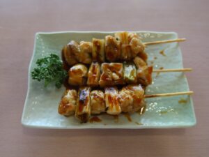 焼き鳥 ねぎま 太平洋健康センター 勿来温泉 関の湯にて