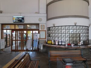 一畑電車大社線 出雲大社前駅 待合室