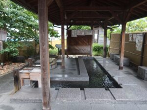 一畑電車北松江線 松江しんじ湖温泉駅 足湯