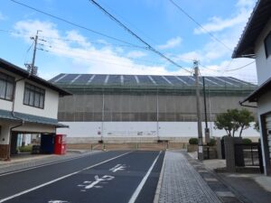 旧国鉄大社線 旧大社駅 現在工事中です