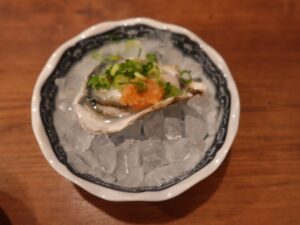 生牡蠣 大衆酒蔵 庄やにて