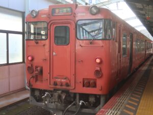 JR山陰本線 キハ40系 前面 松江駅にて