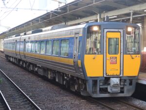 JR山陰本線 キハ187系 全体 松江駅にて