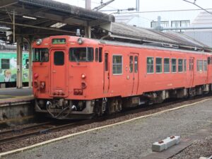 JR山陰本線 キハ40系 全体 米子駅にて