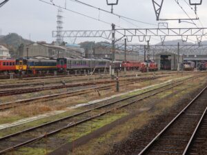 JR山陰本線 米子駅 車両基地