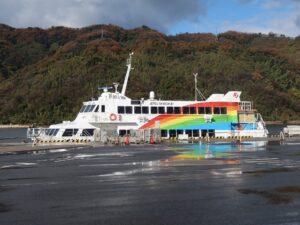 隠岐汽船 ジェットフォイル レインボージェット