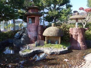 境港 水木しげるロード 河童の泉