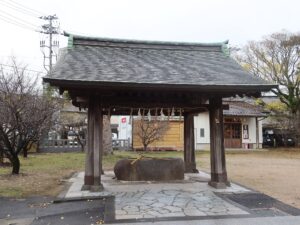 松江 白潟天満宮 手水舎