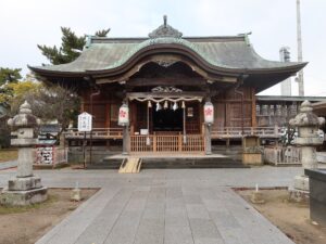 松江 白潟天満宮 本殿