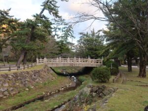 出雲大社 祓橋 横から撮影