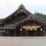 出雲大社 拝殿 晴れの日にリベンジしました