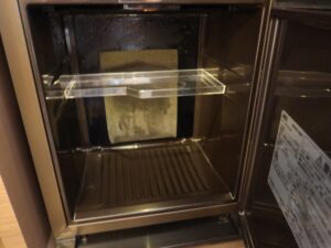 松江しんじ湖温泉 ホテル一畑 新本館 街側スーペリアシングル 冷蔵庫の中は空です