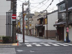 松江 茶町商店街 入口