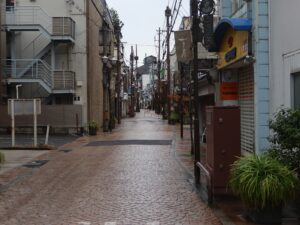 松江 京町商店街 昼に撮影