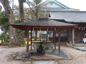 松江神社 手水舎