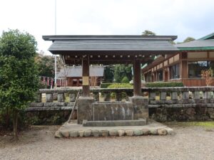 松江護國神社 手水舎