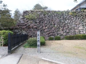 松江城 三ノ門跡