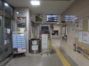 一畑電車北松江線 電鉄出雲市駅 改札口