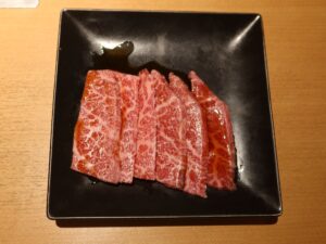 南大門上カルビ ザ・グランドスパ南大門にて