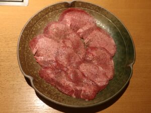 牛タン塩 ザ・グランドスパ南大門にて