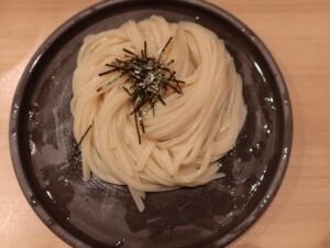 ざるうどん 水沢うどん 水香苑にて